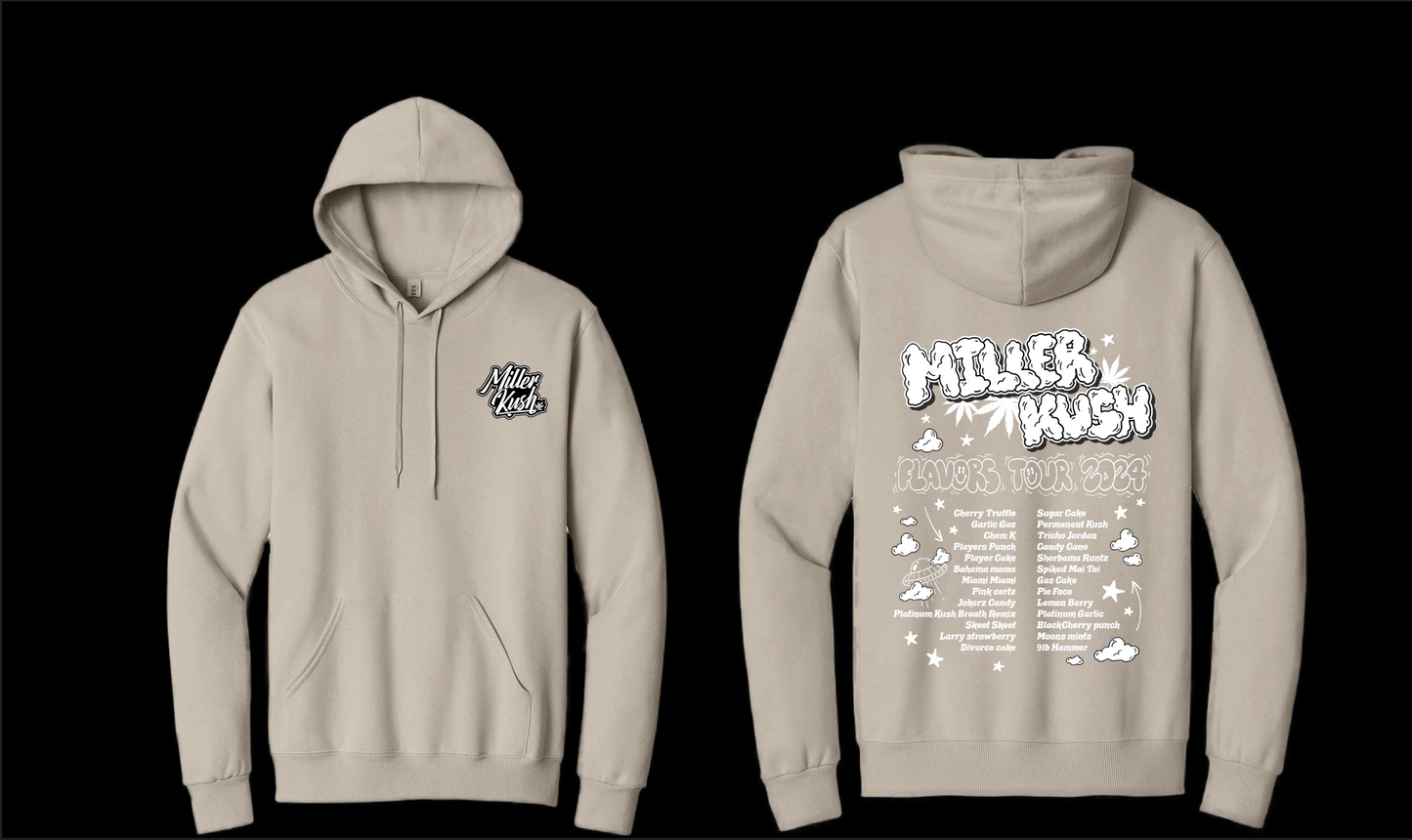 Flavors Hoodie (Tan)