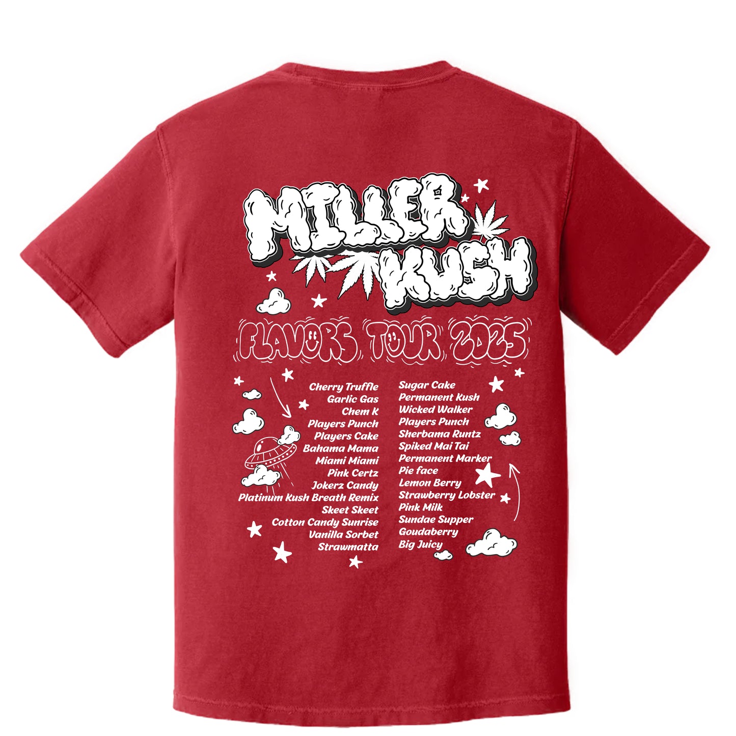 Flavors Tee (Red)