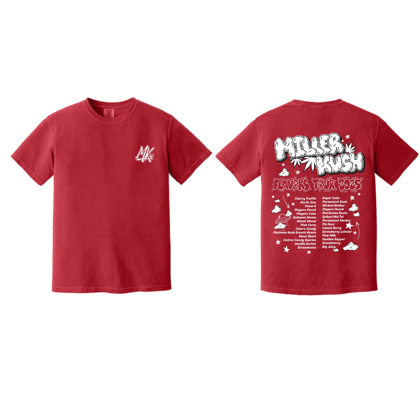 Flavors Tee (Red)
