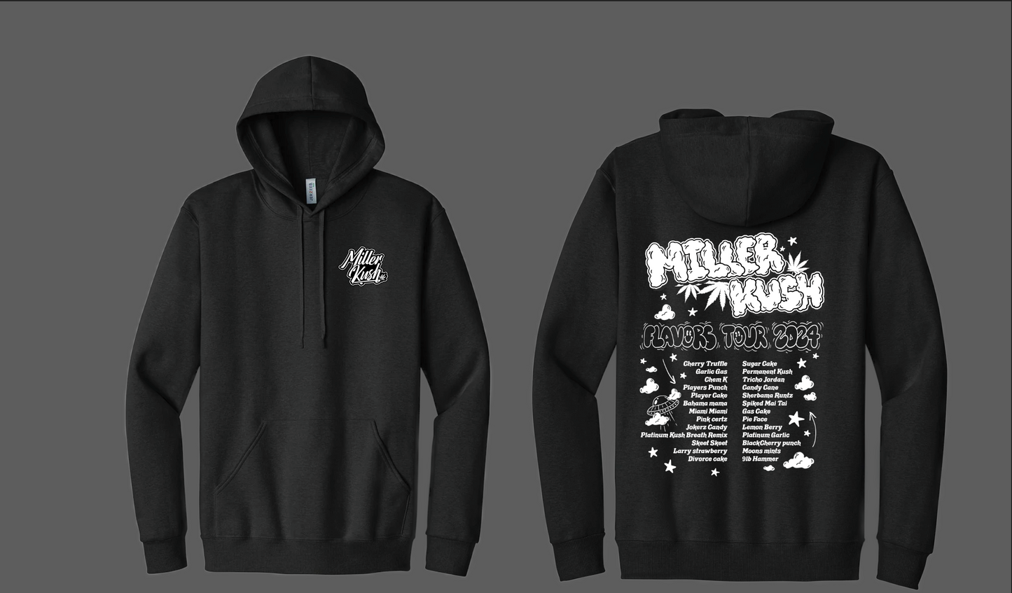 Flavors Hoodie (Black)