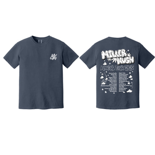 Flavors Tee (Navy)